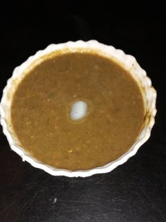 A picture of Moong dal palak.
