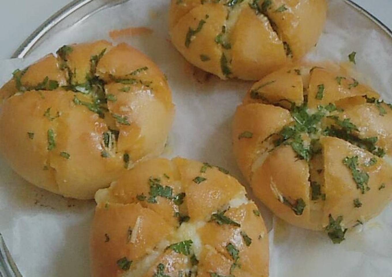 Korean garlic cheese bread