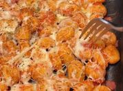 Una foto de gnocchi al horno