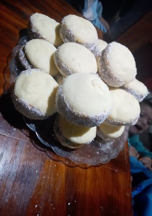 Una foto de Alfajorcitos de maicena con aceite