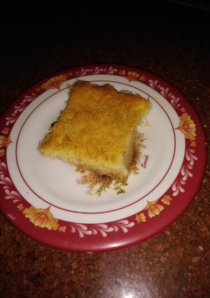 صورة لوصفة طريقه عمل الكنافه