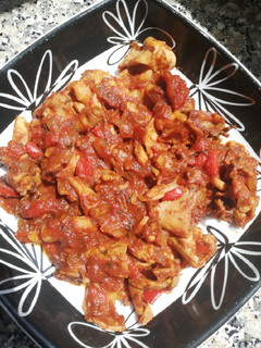 Una foto de Calamares en salsa