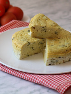 Una foto de Tortilla de patatas al microondas