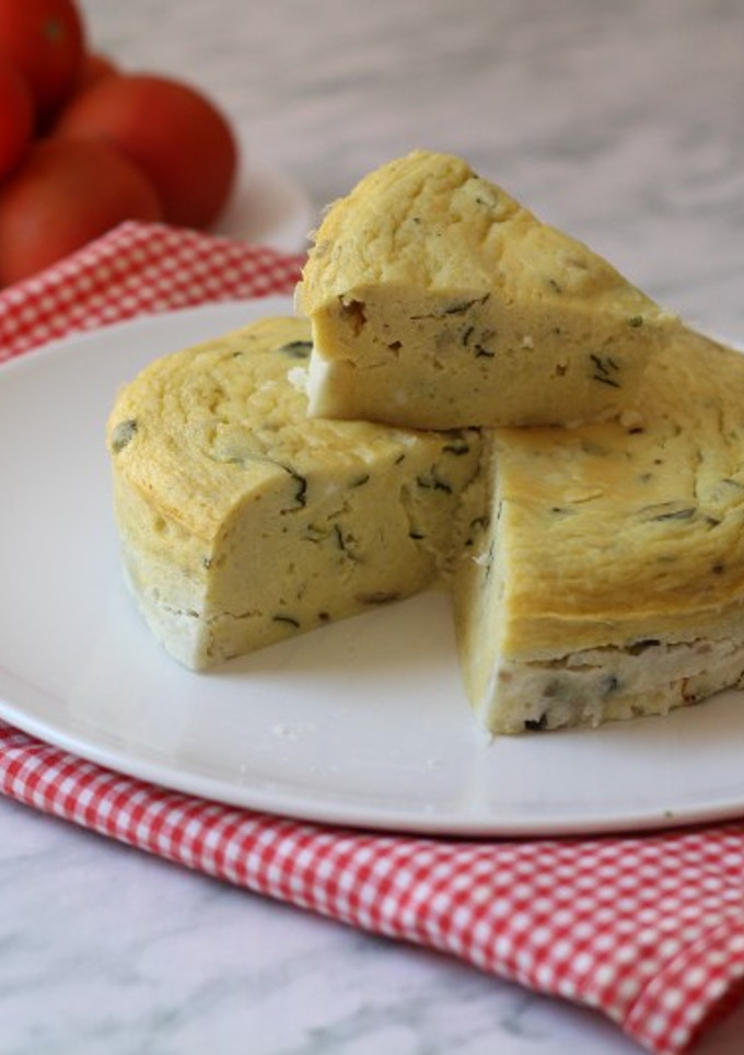 Una foto de Tortilla de patatas al microondas