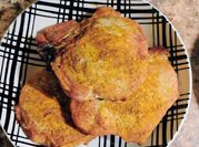 A picture of baked pork chop