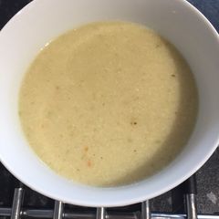 A picture of Cauliflower and Parmesan soup.