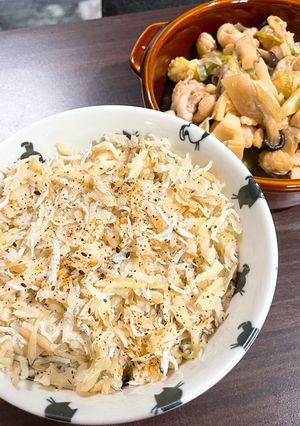 ❤️奶油馬鈴薯炒銀魚❤️ 的食譜成品照片