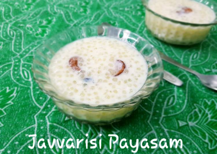Easiest Way to Prepare Super Quick Homemade Sago kheer/ javvarisi payasam