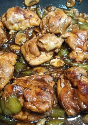 Una foto de Muslos de Pollo deshuesados a la cerveza