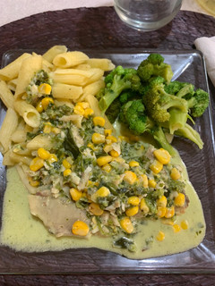 Una foto de Filete de pescado a la poblana