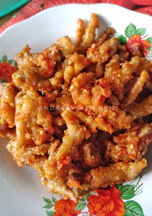 Foto resep Ceker Goreng Pedas