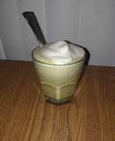 Matcha latte con vainilla