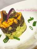 🍃 Tartar de atún, aguacate y papaya 🍃