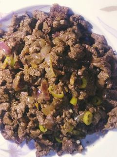 صورة لوصفة كبده اسكندراني
