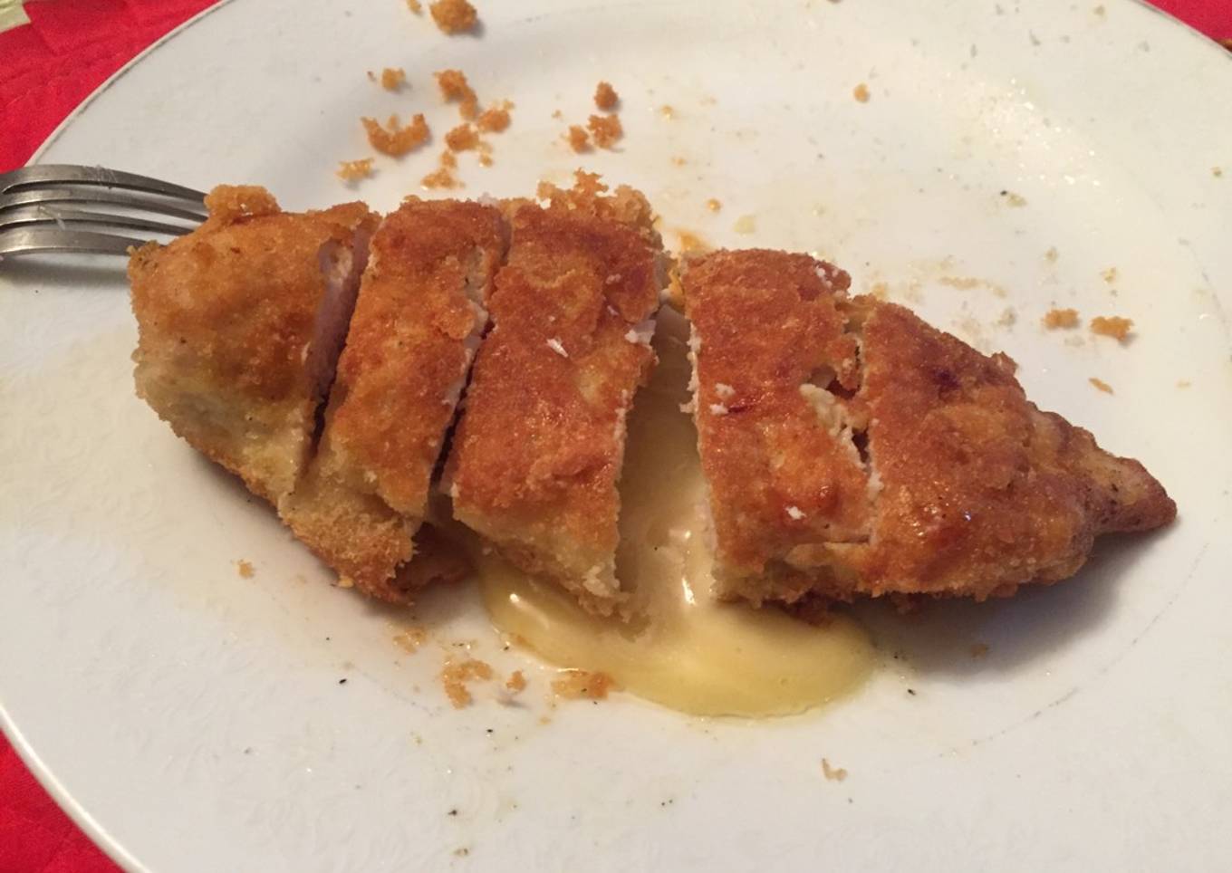 Cheese stuffed brisket