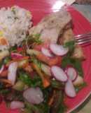 Filete de pescado al sartén
