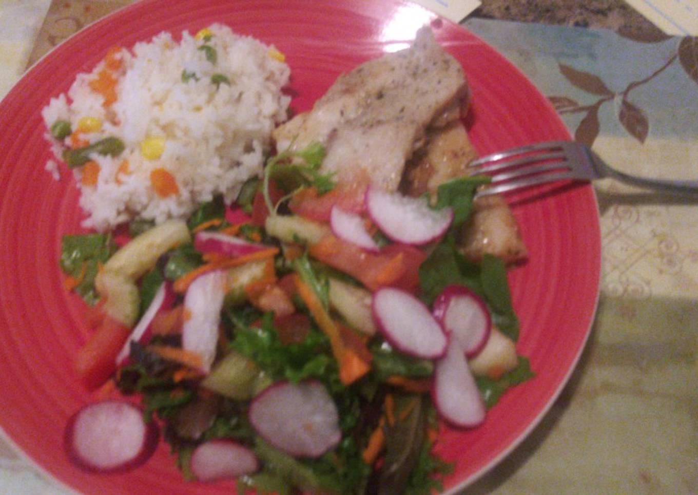 Filete de pescado al sartén