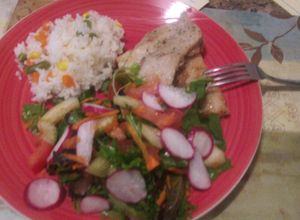 Una foto de Filete de pescado al sartén
