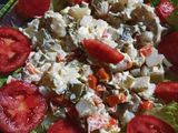 Ensalada clásica de papa y chauchas