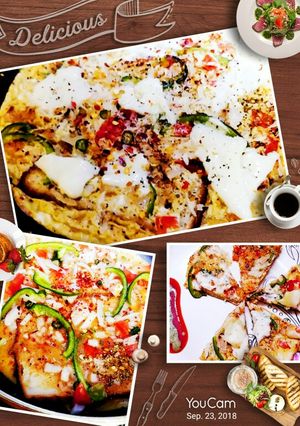 A picture of Italian omelette.