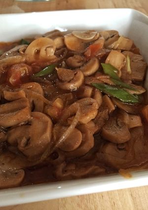 Foto resep Jamur Oseng Pedas Manis