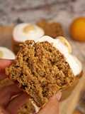 Muffin de naranja y azahar sin azúcar