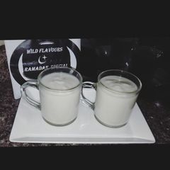 A picture of Rice gruel (Kunun shinkafa).