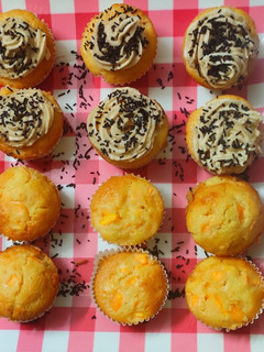 முலாம்பழ கப் கேக் (Muskmelon muffins) செய்முறை முக்கிய புகைப்படம்