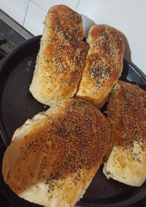Una foto de Pan esponjoso con semillas