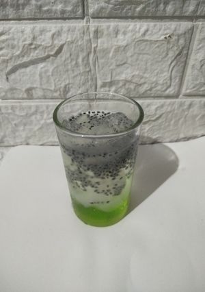 Foto resep Es Melon Nata de Coco