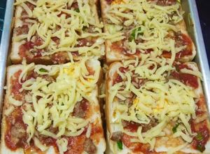 Gambar Roti pizza semudah Abc