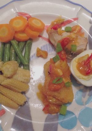Foto resep Ayam saos sunkist pedas manis