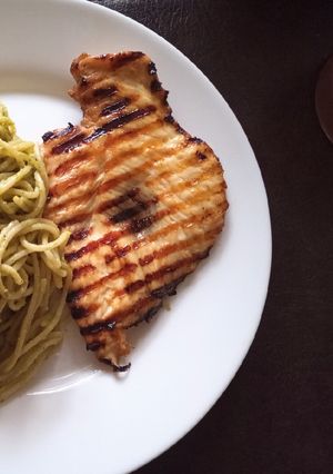 Una foto de Pollo a la plancha