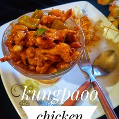 A picture of Kung pao chicken.
