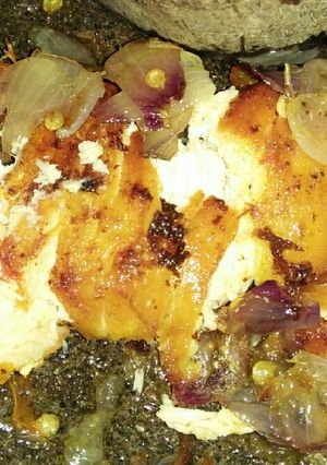 Foto resep Ayam geprek sambal bawang