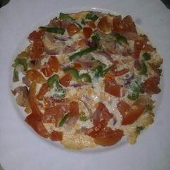 A picture of Colorful omelette.