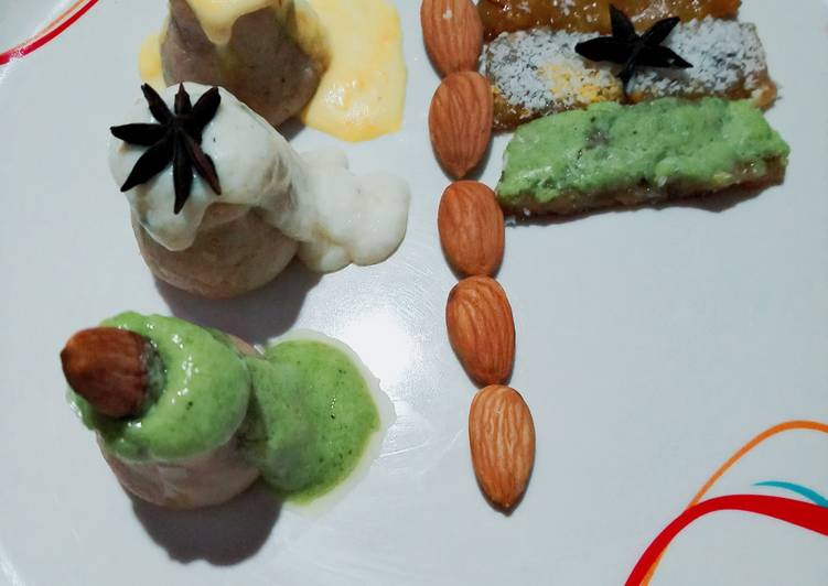 Peanut Kalash with tricolor rabdi