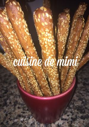 صورة لوصفة كعك بالسمسم