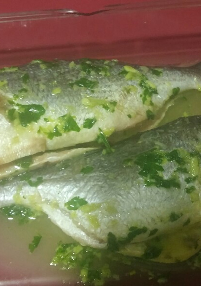 Una foto de Dorada al horno