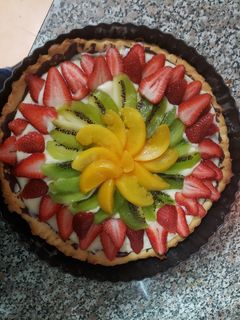 Una foto de Tarta de frutas