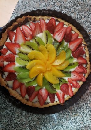 Una foto de Tarta de frutas