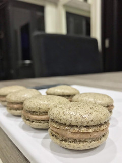 Foto resep OREO FRENCH OAT MACARON with TIRAMISU BUTTERCREAM