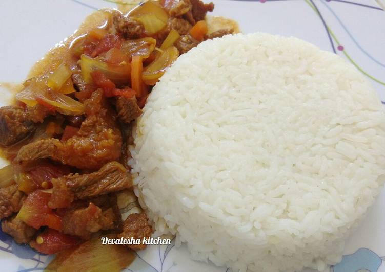 92. Daging Sapi Kuah Bistik