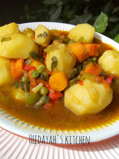 A picture of Potato soup.