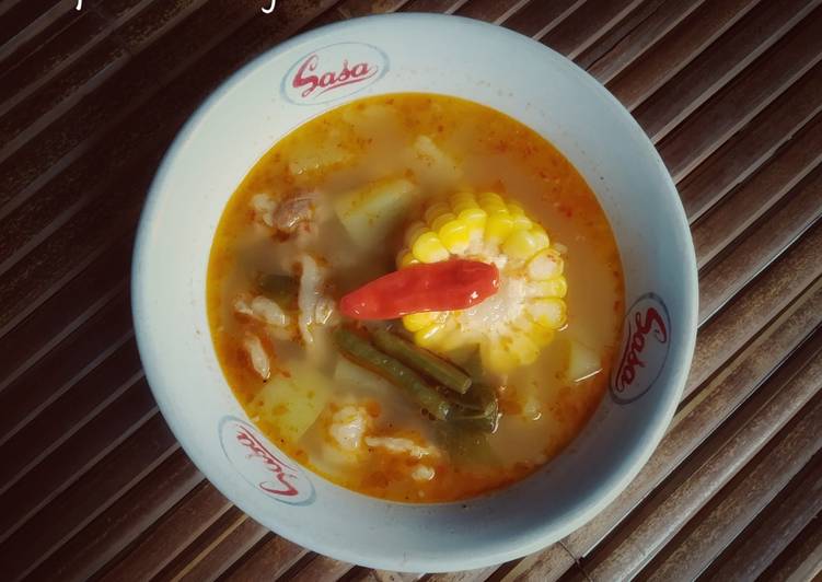 1. Sayur Goreng Asem Tetelan