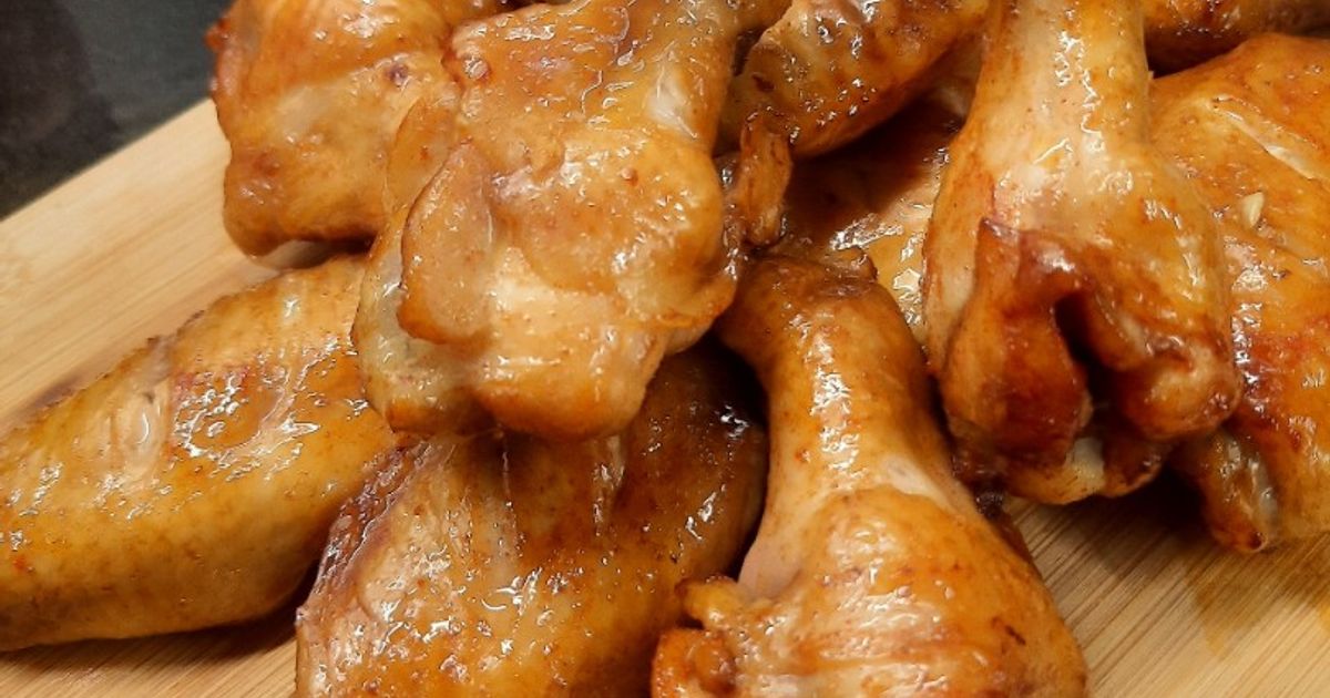 Sayap ayam panggang madu
