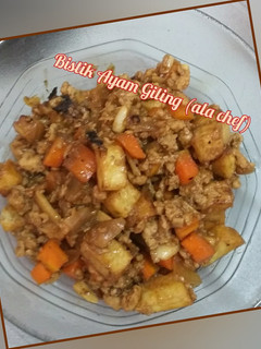 Foto resep Bistik Ayam Giling (ala chef)