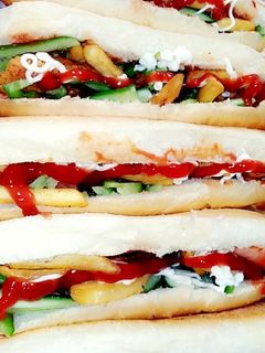 صورة لوصفة ساندويشات الزنجر الحار 🌶️😋🌮