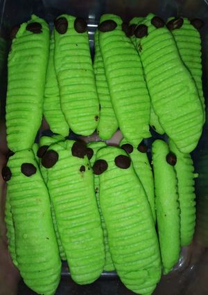 Foto resep Kue ulat/caterpillar teflon