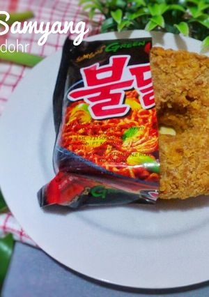 Foto resep Donat Samyang (22)